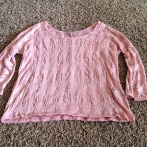 Sheer crop top