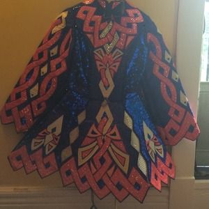 Irish dance, solo dress