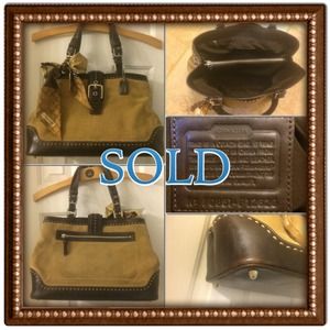 **SOLD on another site!**💕Authentic Coach Bag! 👜