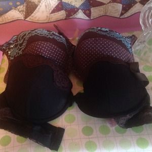Two brown bras