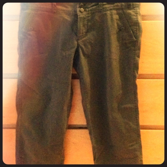 Charcoal color capris