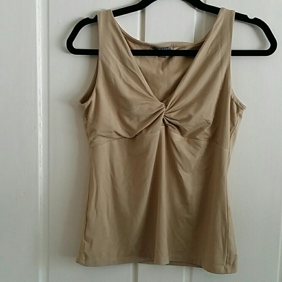 Ann Taylor knotted detailed top.