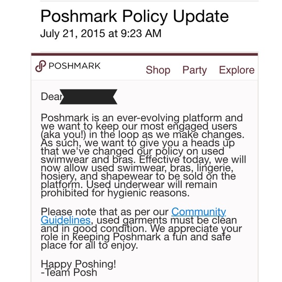 UPDATED Poshmark Rules and Guidelines - Picture 3 of 3