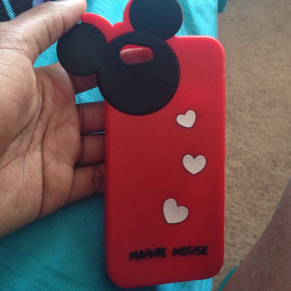 A Minnie mouse iphone 5s-5-5c phone case