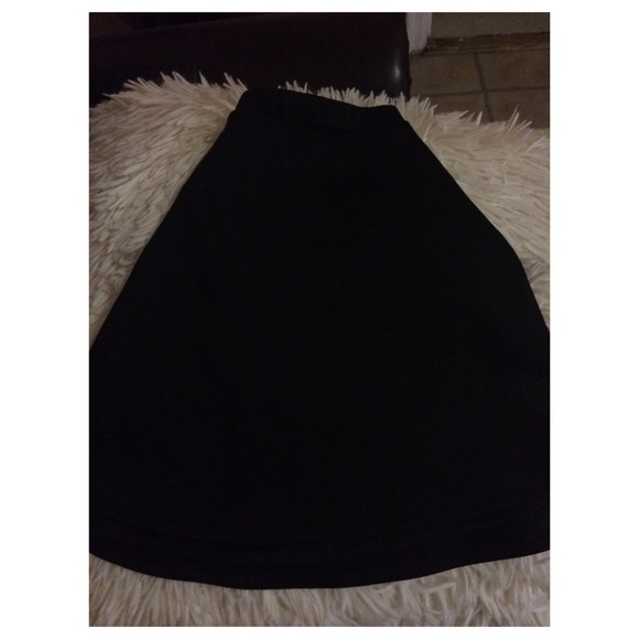 Black Skater skirt