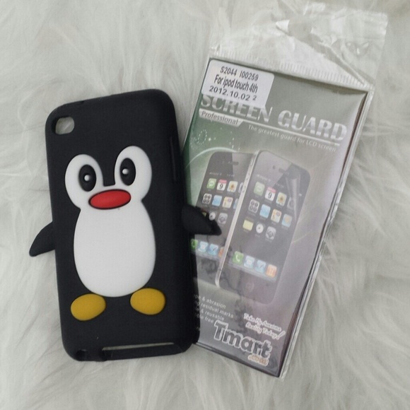 iPod Touch 4g Penguin Case & Screen Protector