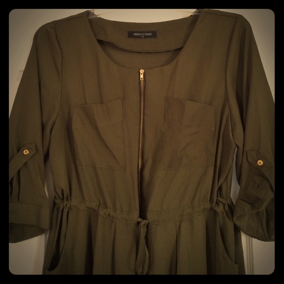 Olive Green Tunic