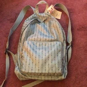 Urban outfitters mint arrow backpack