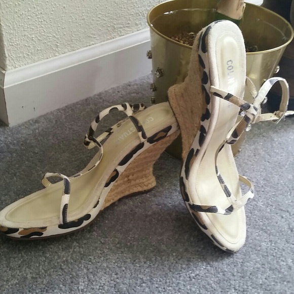 Strappy Open Toe Wedges