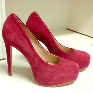 Kelsi Dagger suede heels
