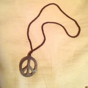 Peace Sign necklace