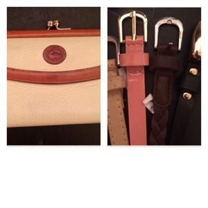 💕Bundle, Dooney wallet &Belts
