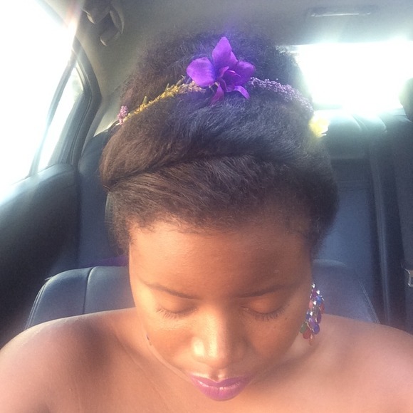 Floral Crown on Suede Cord