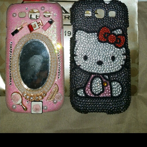 Samsung Galaxy s3 phone cases, hello kitty, pink