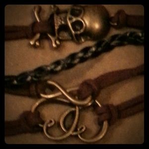 Hearts,infinity,and skull