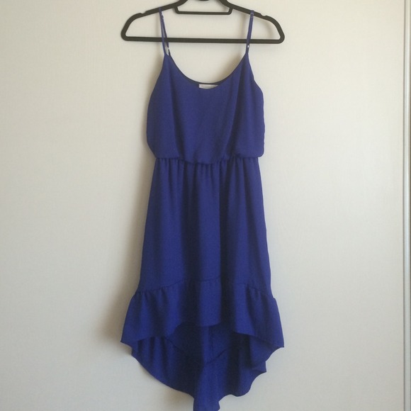 Lush Dresses & Skirts - 🔸New Listing🔸Royal Blue Hi-Low Dress