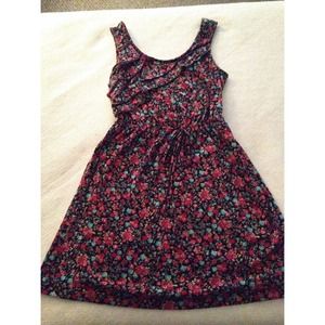 vintage floral dress