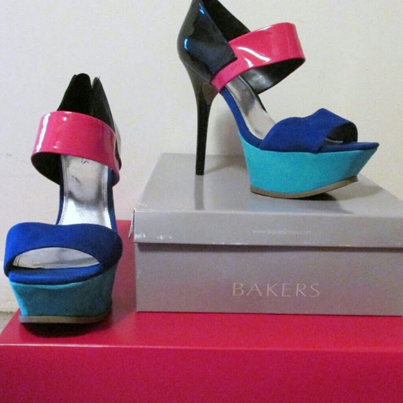 Bakers Color Block Pumps