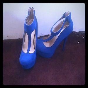 Blue charlotte russe heels