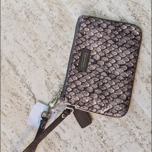 Coach wristlet
