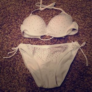 Sequin push up bikini