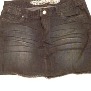 Express denim skirt