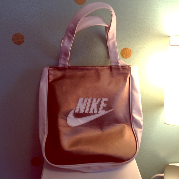 Nike leather tote!