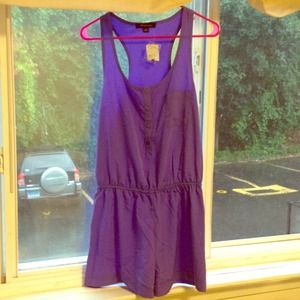 Pretty purple Romper never worn