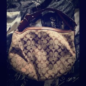 Hobo style Coach bag.  Authentic and like new!