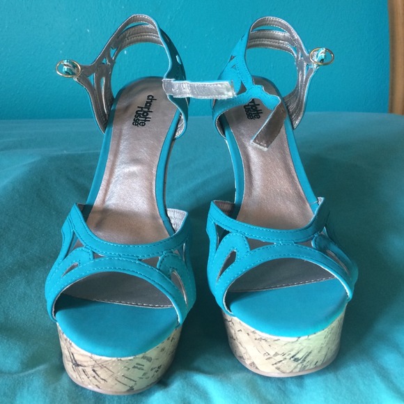 Size 10 Charlotte Russe Wedges. - Picture 2 of 3