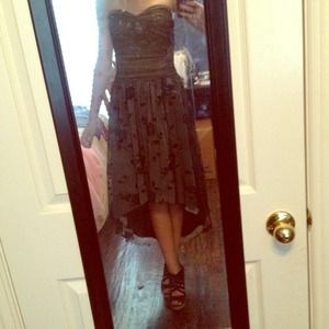 High-low homecoming/prom dress