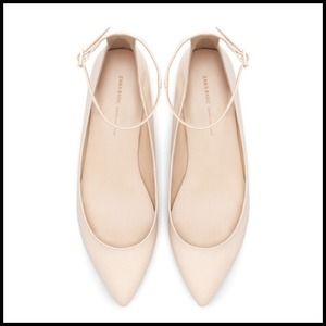 Pointed ballet colored flats from Zara!
