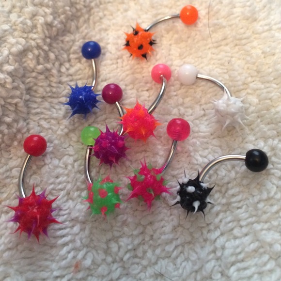 9PC belly rings