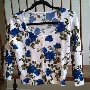 *SOLD* Forever 21 floral cardi