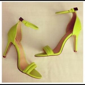 Chartruse  Sandals by Prabal Gurung for Target.