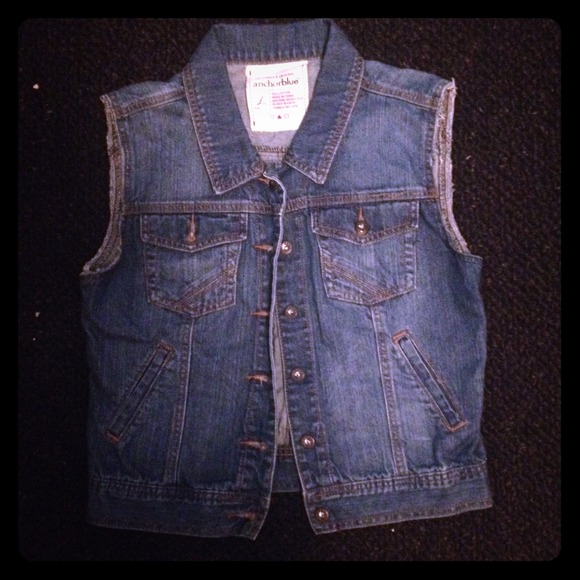 Jean jacket short sleeves