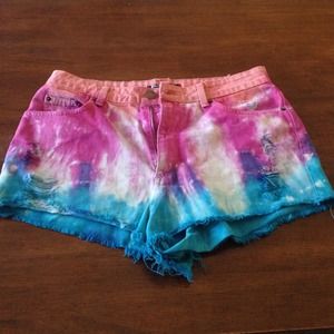 High waisted shorts