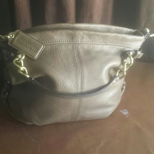 Brown leather Coach Handbag