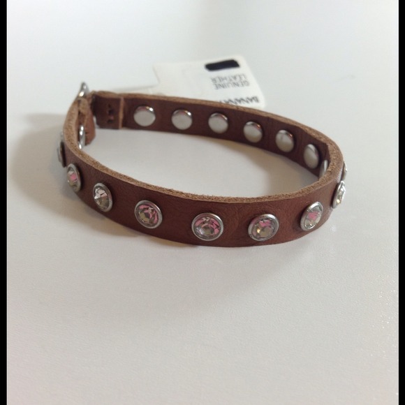 Banana Republic Studded Leather Bracelet