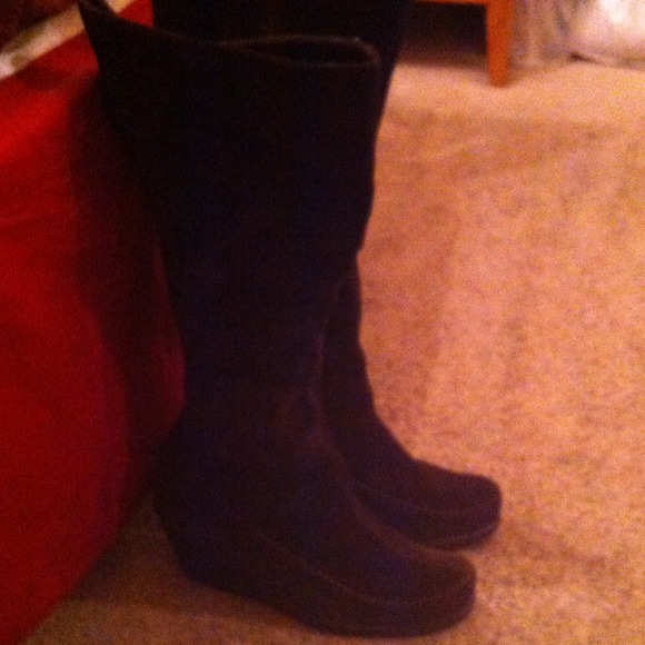 Lightly worn boots