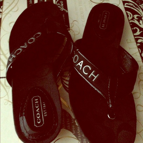 Coach sandals