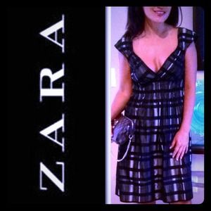 Zara beautiful cocktail dress.