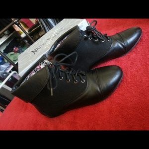 Black booties