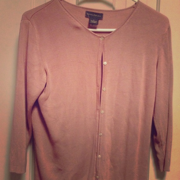 Banana republic. cardigan.