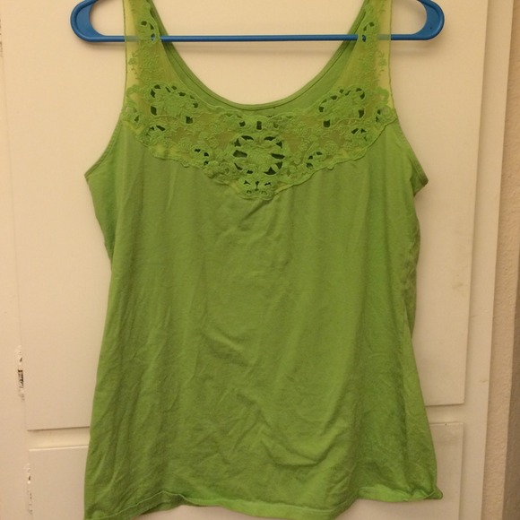Green tank top sale