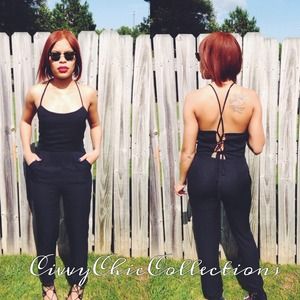 Women's Black Jumpsuit