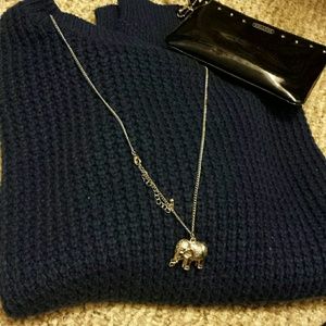 Cropped sweater top