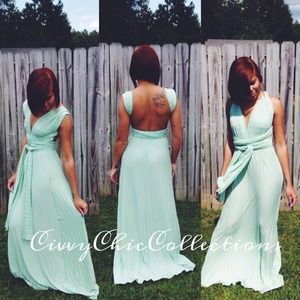 Women's Convertible Infinity Maxi Dress