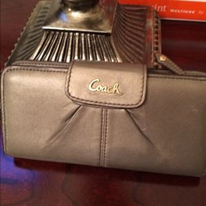 Authentic coach wallet