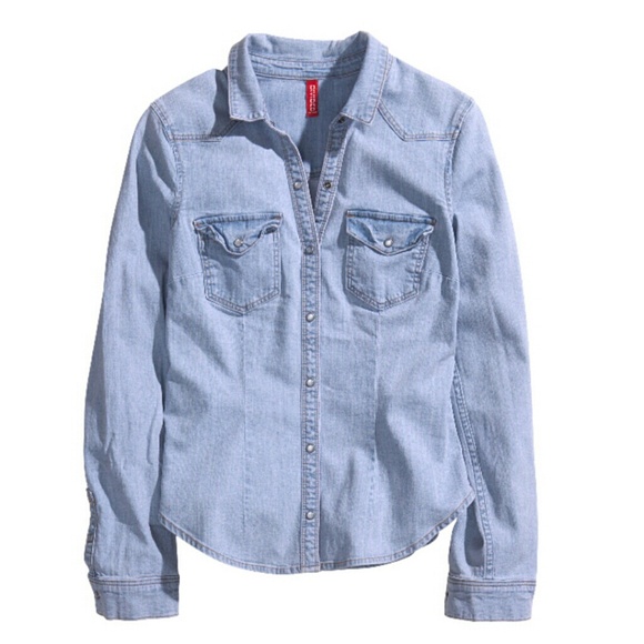 Light denim blue shirt❄️